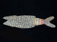 Totemic Fish Carving, Upper Sepik River, New Guinea - 10994