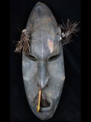 Canoe Mask, Middle Sepik River, Papua New Guinea - 10979