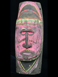 Brightly Colored Wooden Yam Mask, ex-Hamson &ndash; 52-12 SOLD