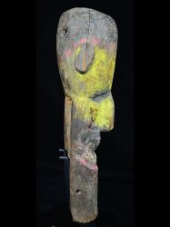 Small Colorful Wooden Yam Mask2